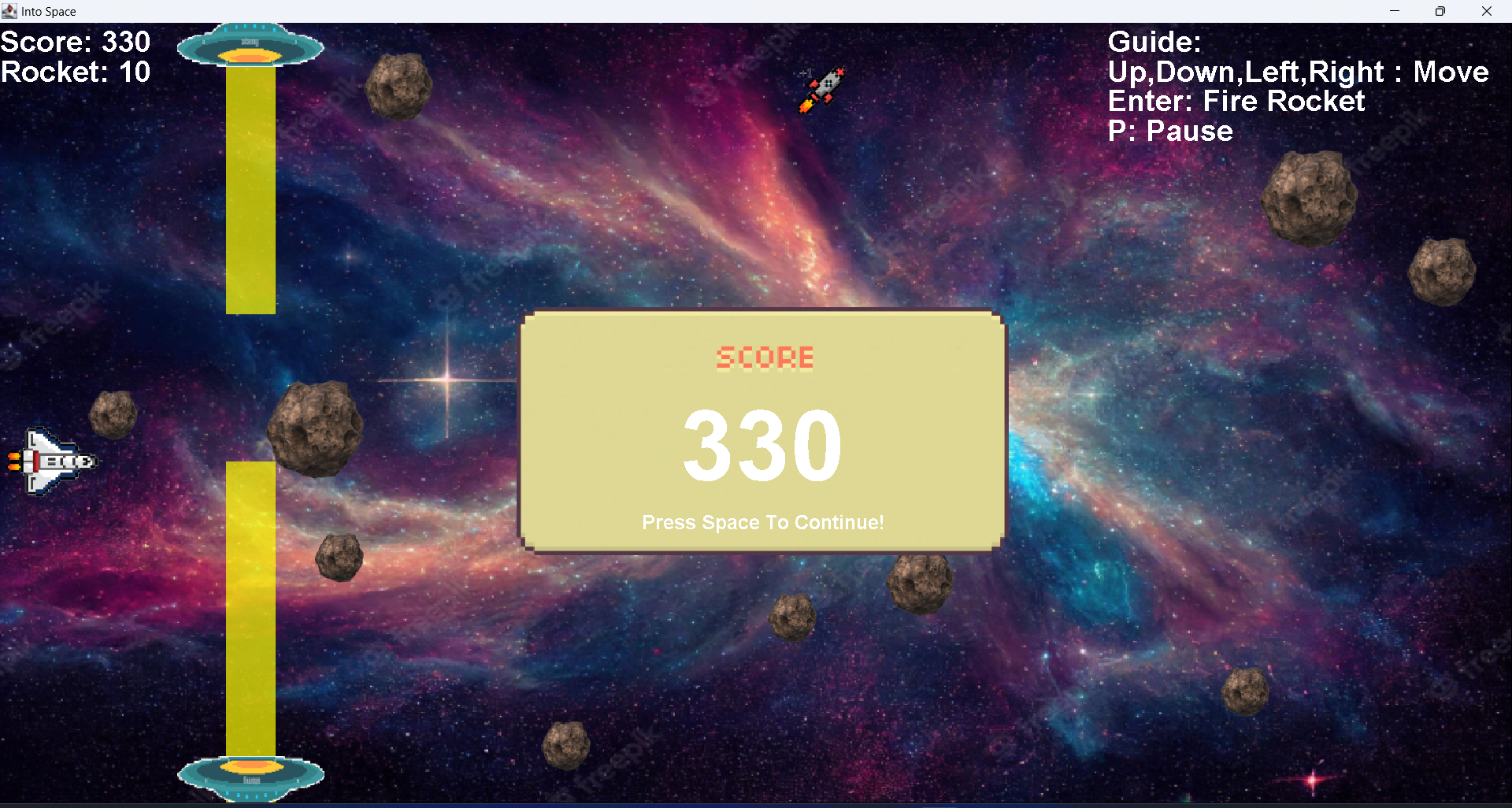 GitHub - N-X-T/IntoSpace: Simple Java Game · GitHub