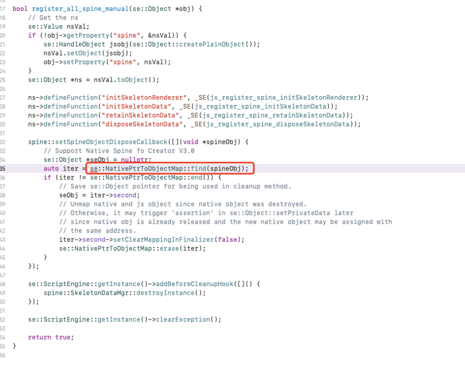 [v3.6] Crash when clicking close button in Spine Test. · Issue #11279 ...
