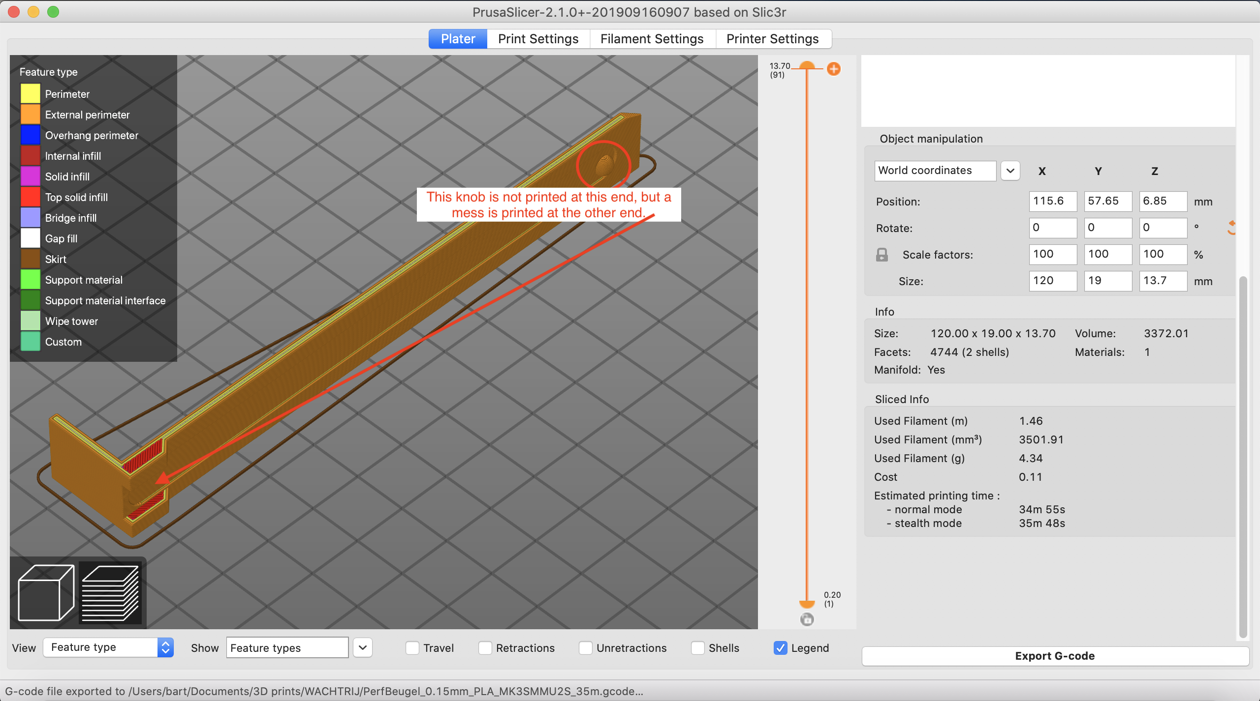 Wrong gcode? · Issue #3292 · prusa3d/PrusaSlicer · GitHub