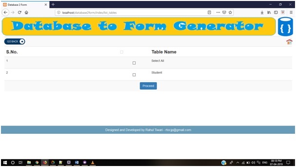 GitHub - rtiwari95/database2form: CRUD form using database structure.