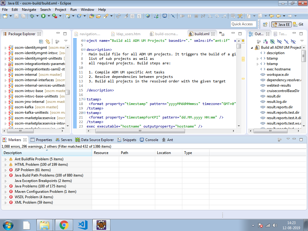 error while building the project how to fix this please let me know ...