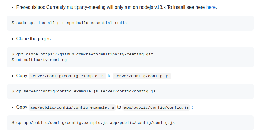 How to setup project at local host? · Issue #529 · edumeet/edumeet · GitHub