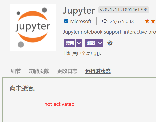 Jupyter likely not activated · Issue #8269 · microsoft/vscode-jupyter ...