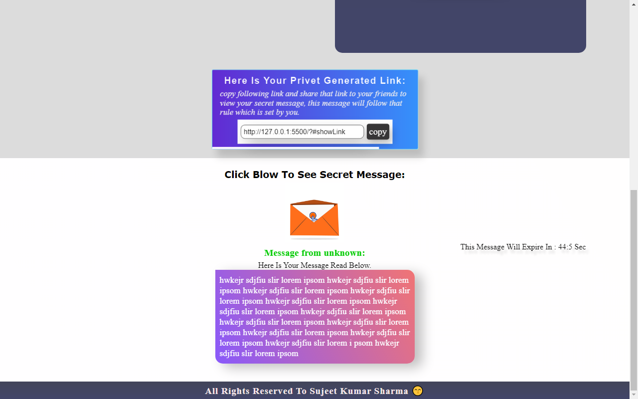 how to send professional html letters using the... GitHub - getsettalk/Encrypt-message-provider-website: Encrypt message ...