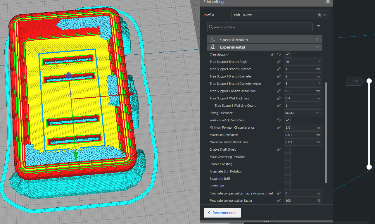 Tree support generates dots in 3.6 & 4.0 · Issue 5598 · Ultimaker/Cura