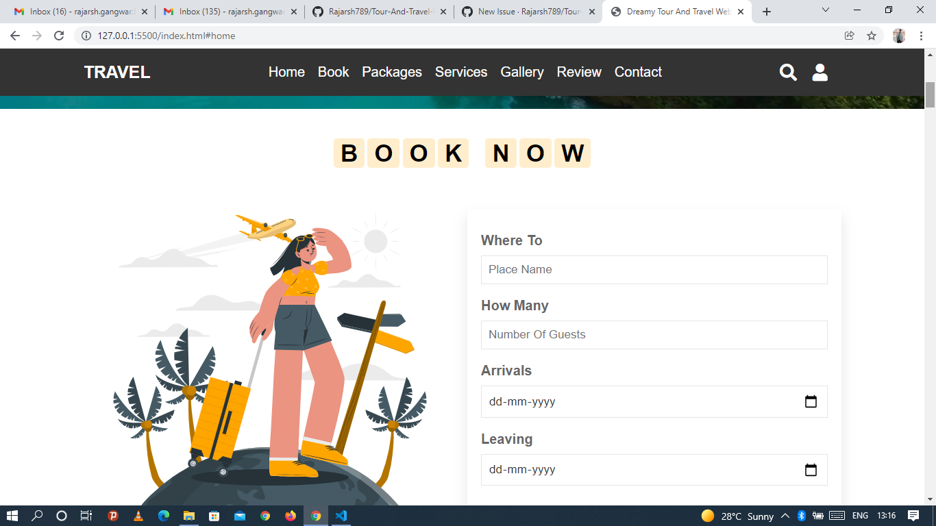 GitHub - Rajarsh789/Tour-And-Travel-Website