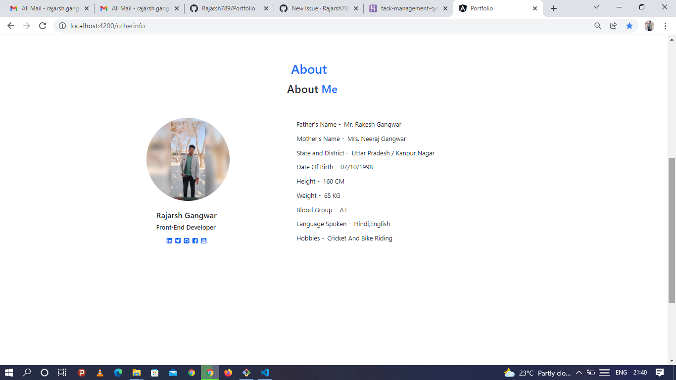 GitHub - Rajarsh789/Portfolio
