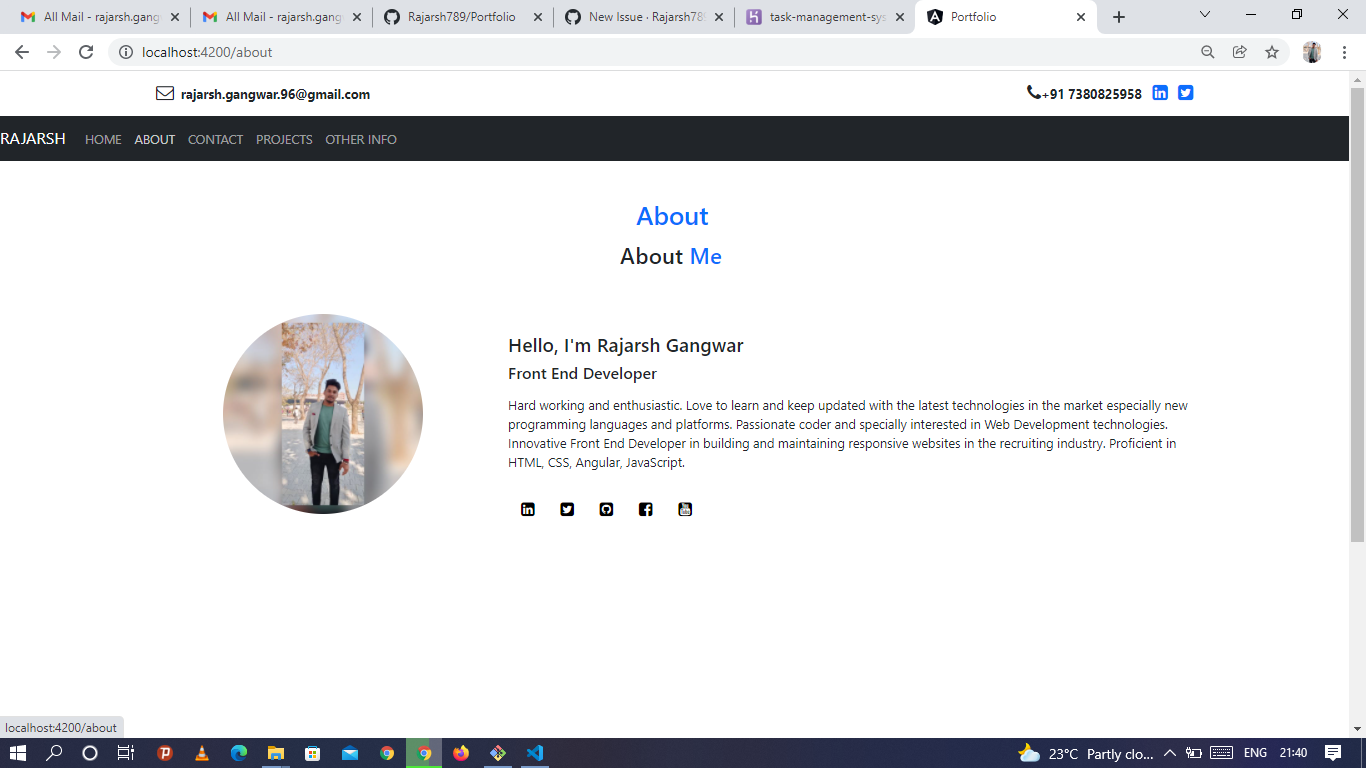 GitHub - Rajarsh789/Portfolio