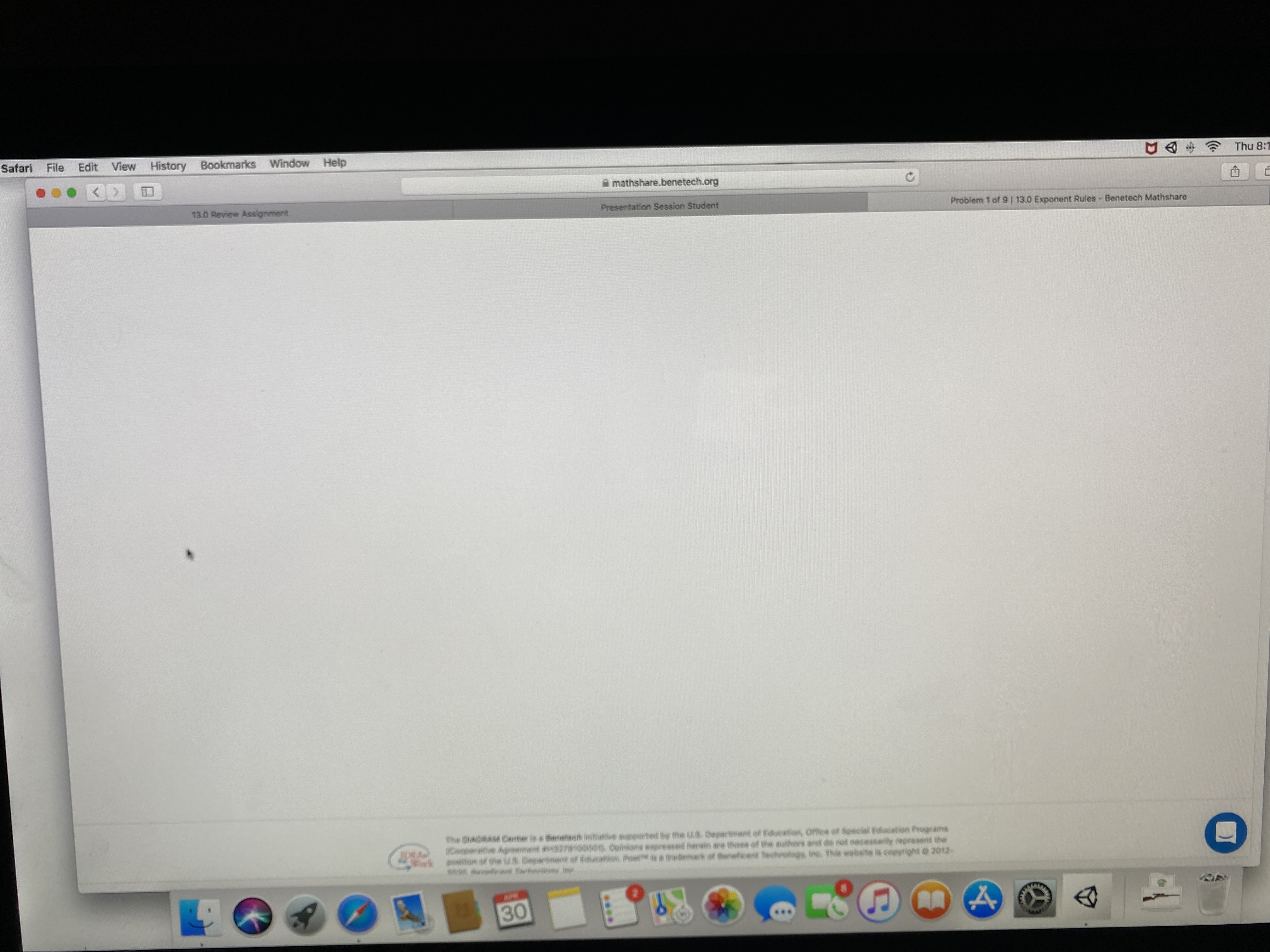 blank screen bug · Issue #1174 · benetech/MathShare · GitHub