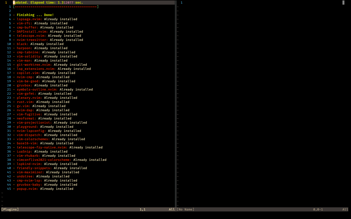 module 'telescope._extensions.git_worktree' not found on PlugInstall