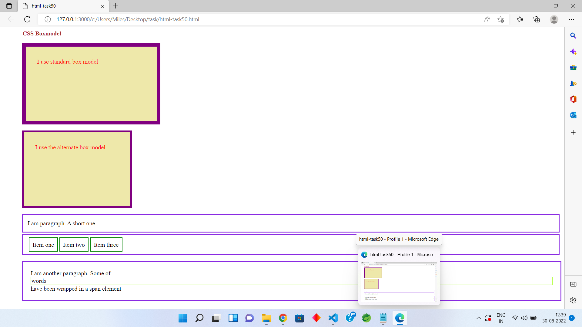 CSS Box Model Boxed HTML Elements · Discussion 50 · akashcoded