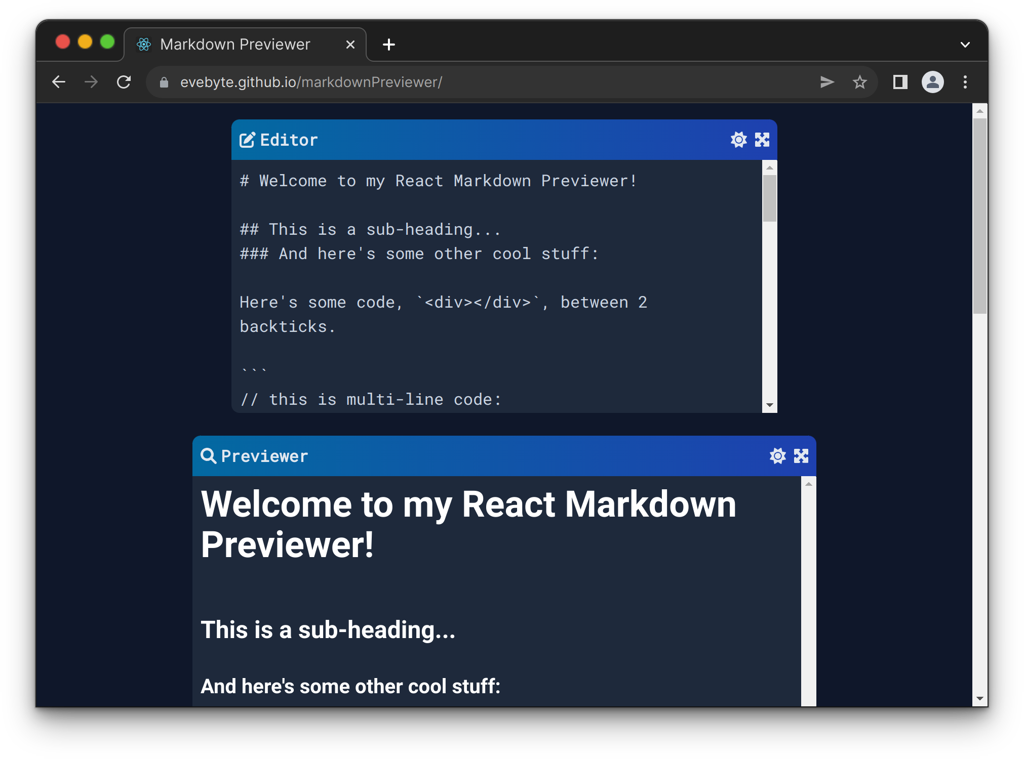 github-evebyte-markdownpreviewer-write-and-preview-markdown-text
