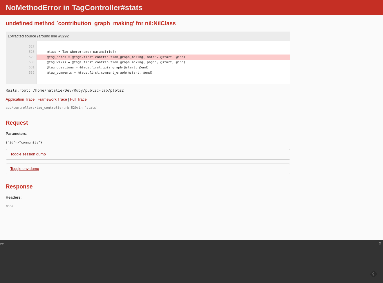 FireShot Capture 064 - Action Controller_ Exception caught - localhost