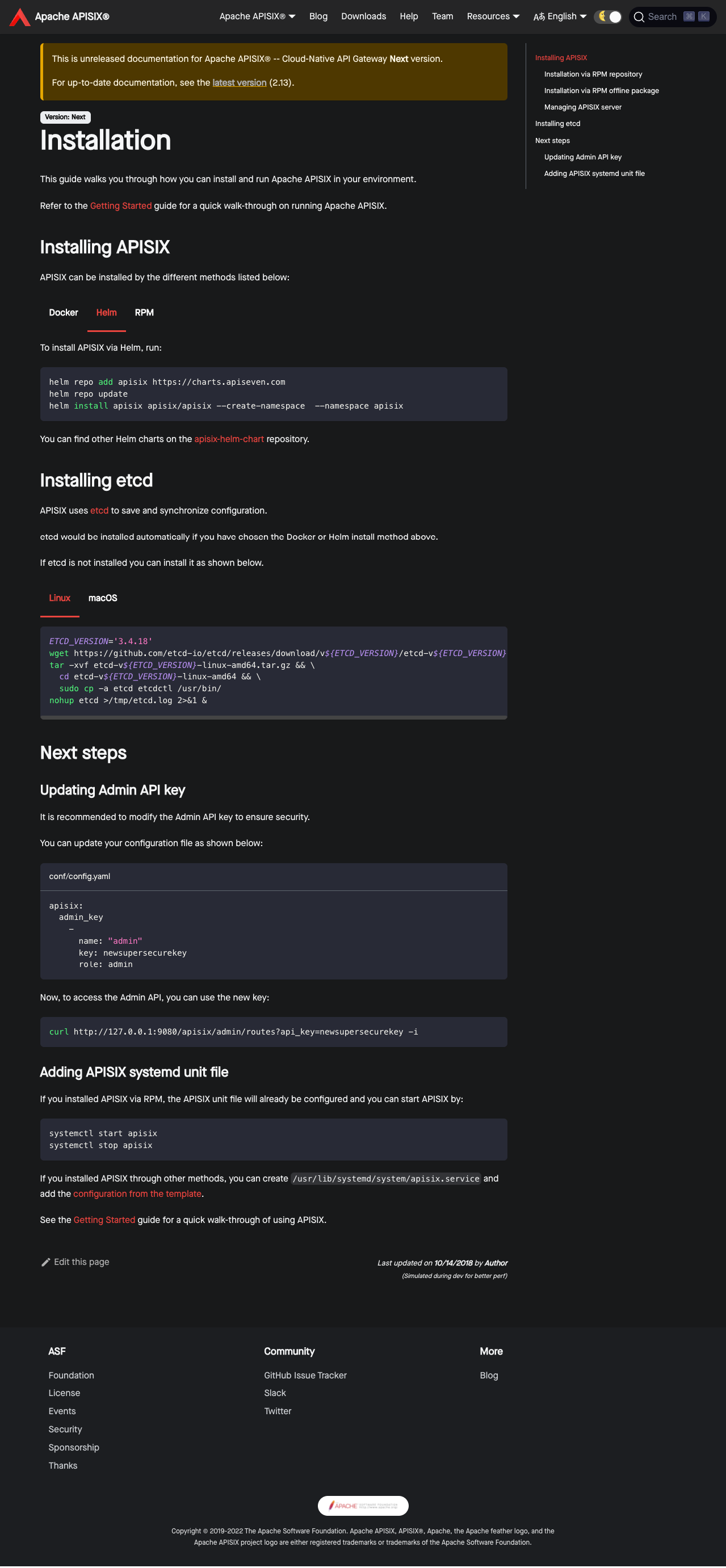Installation-Apache-APISIX®-Cloud-Native-API-Gateway