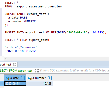 Number format not used when exporting data via CSV (on Windows 10 ...