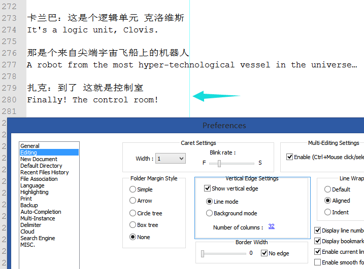 [Feature Request] Secondary Vertical Edge · Issue #4937 · notepad-plus ...