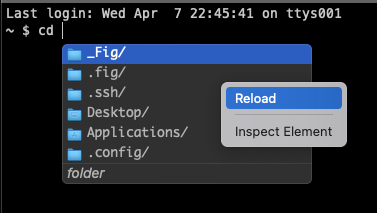 [BUG] Pressing tab replaces existing command with last word · Issue #45 ...