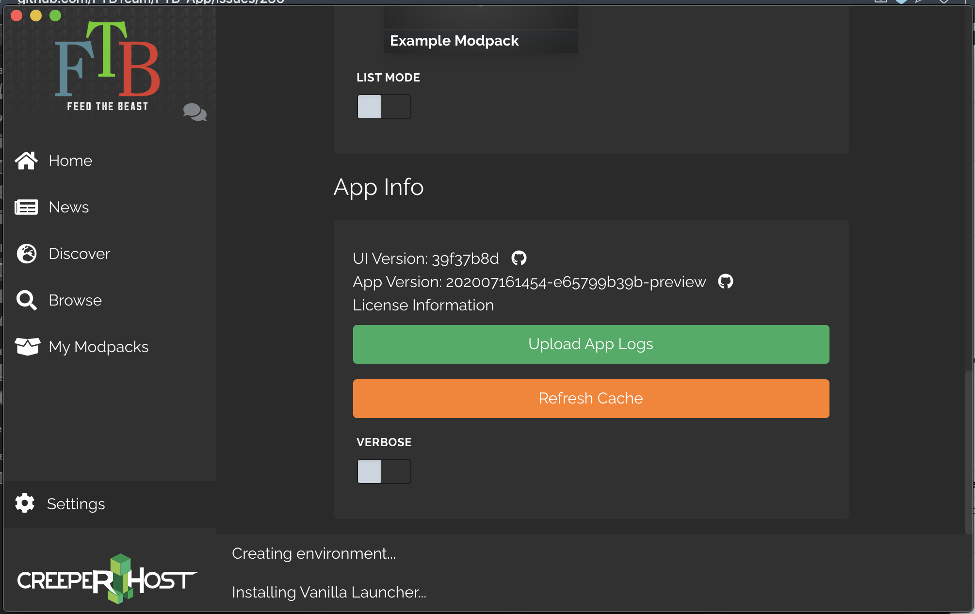[Bug] · Issue #236 · FTBTeam/FTB-App · GitHub
