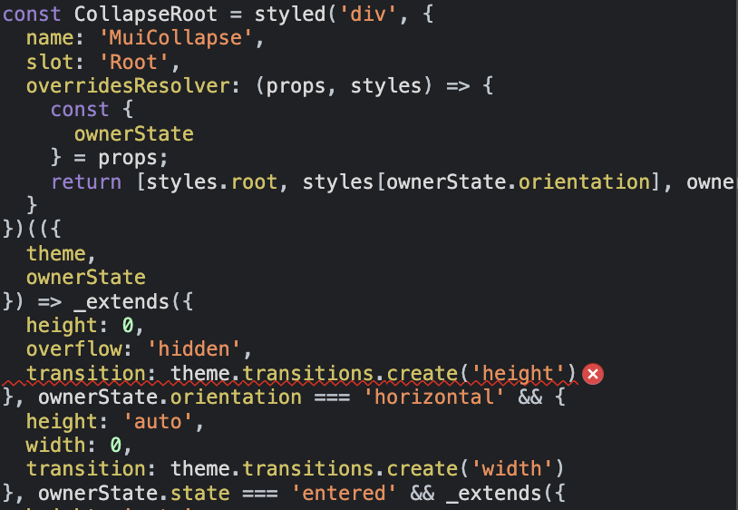 Transitions not working in Joy when using CssVarsProvider. Cannot read