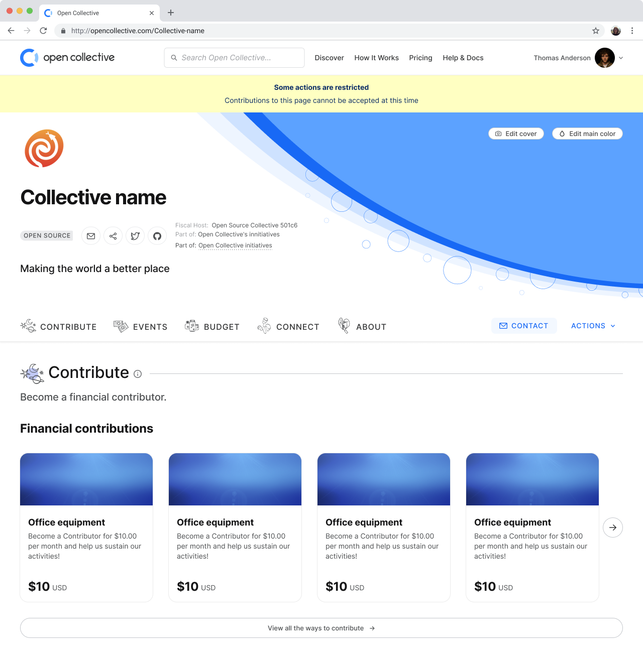 Host admin can freeze Collective activity · Issue #4694 ...