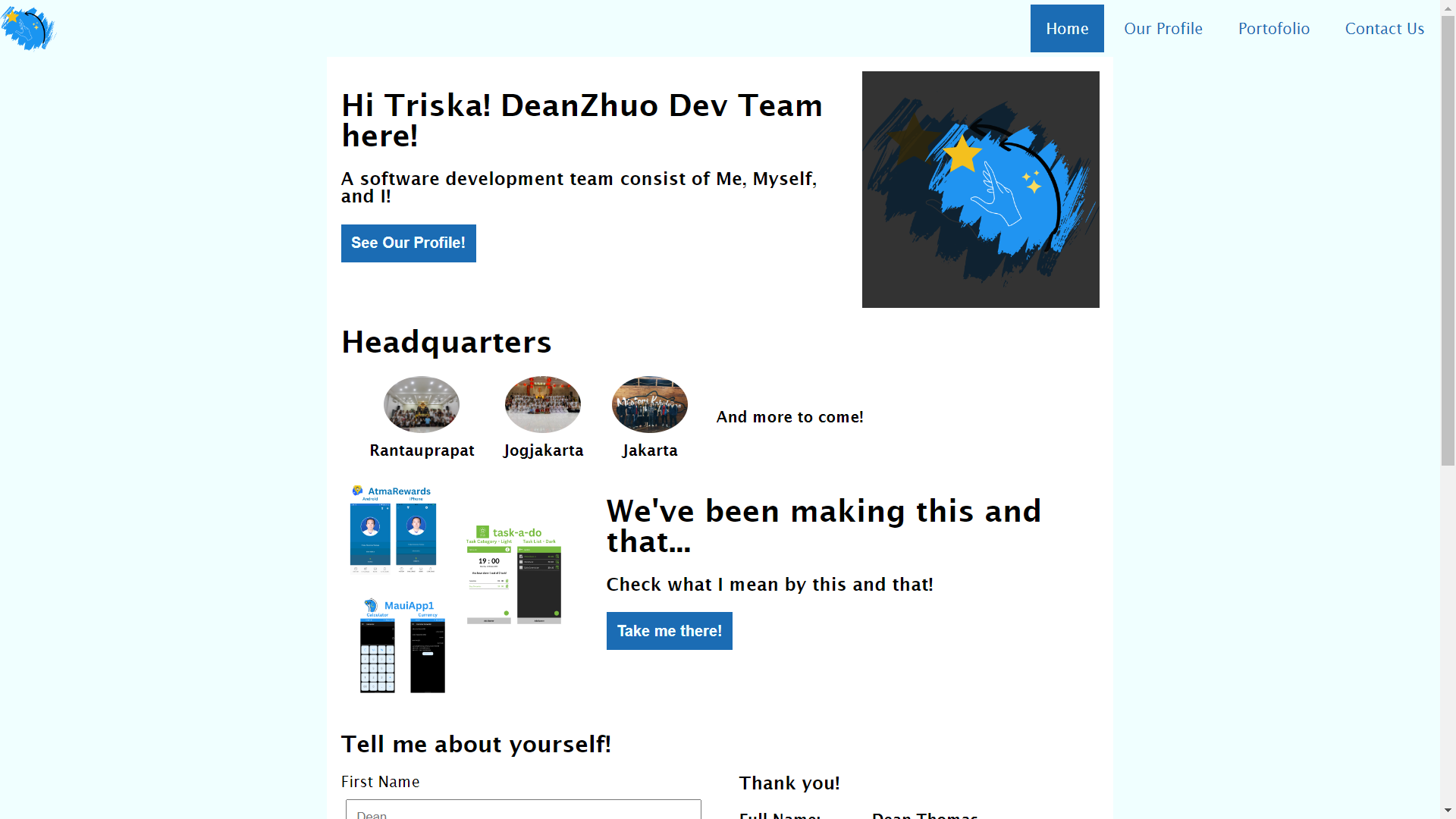 GitHub - DeanZhuo/Portofolio: Software Engineer Fundamental Course Project