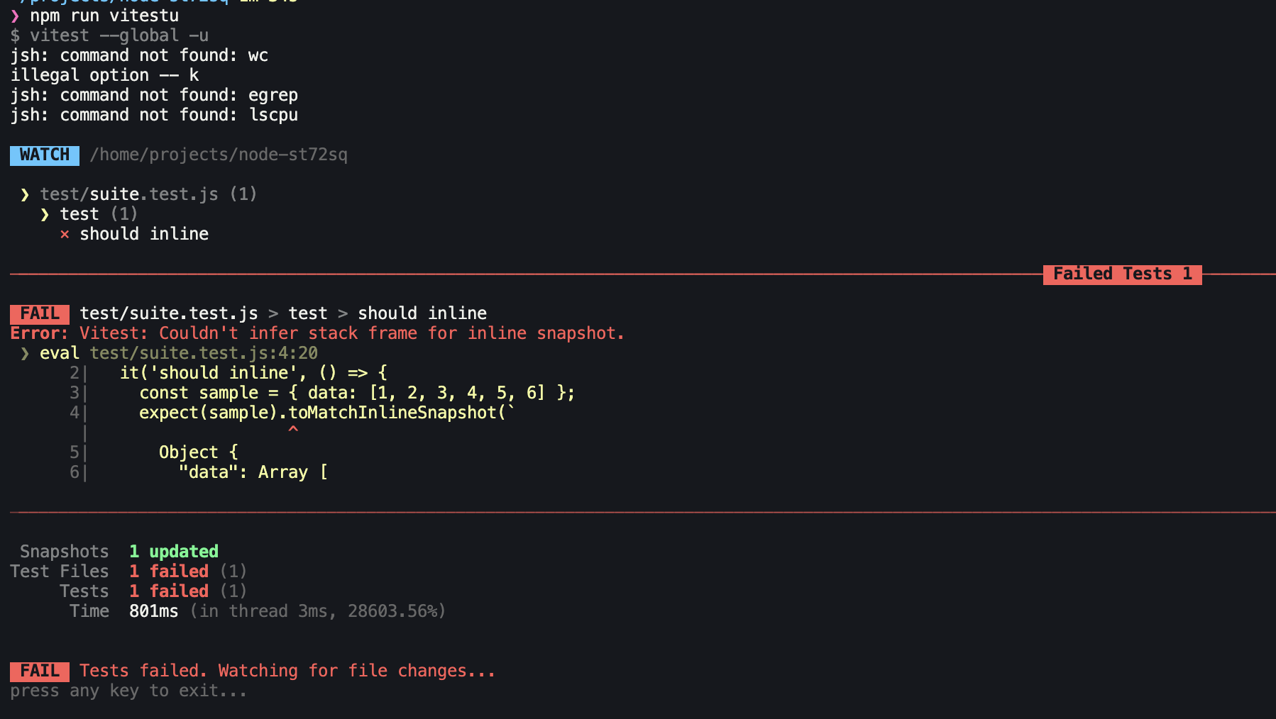 Compatible with Jest Snapshots · Issue 483 · vitestdev/vitest · GitHub