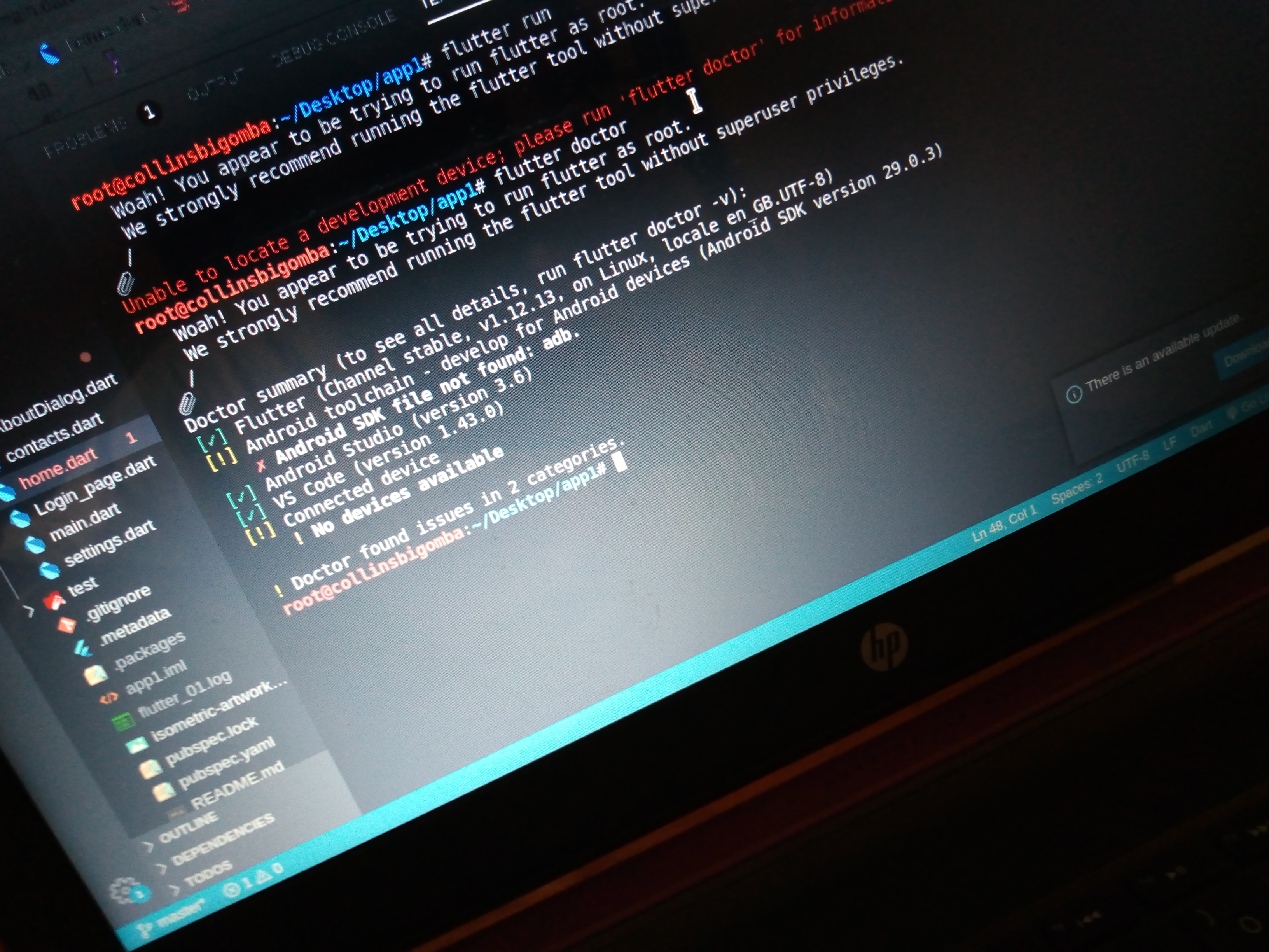 Showing error in the “flutter doctor” about Android toolchain · Issue ...