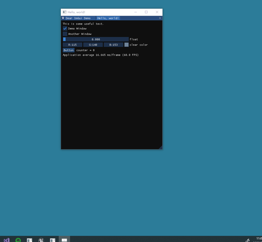 Viewport windows framebuffer do not flush every frame if io