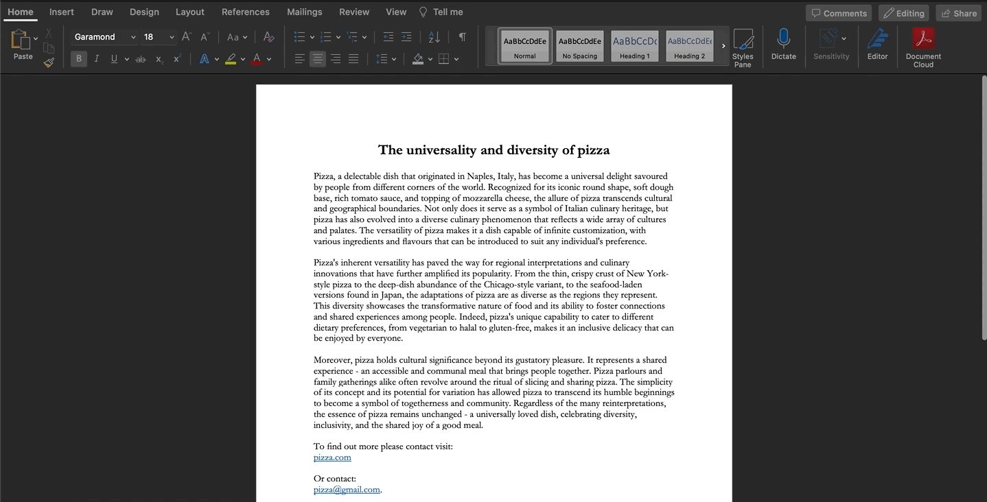 Github lukewanless docparse internship project repository for