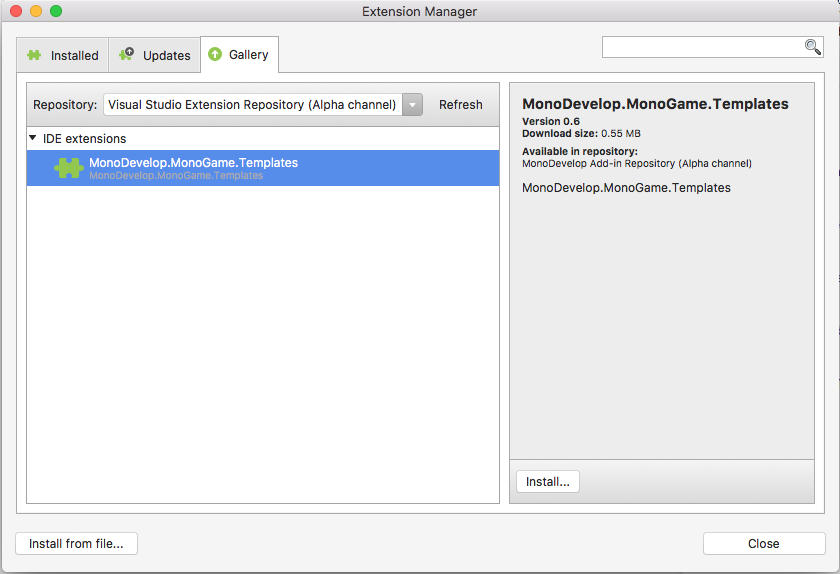 install visual studio for mac