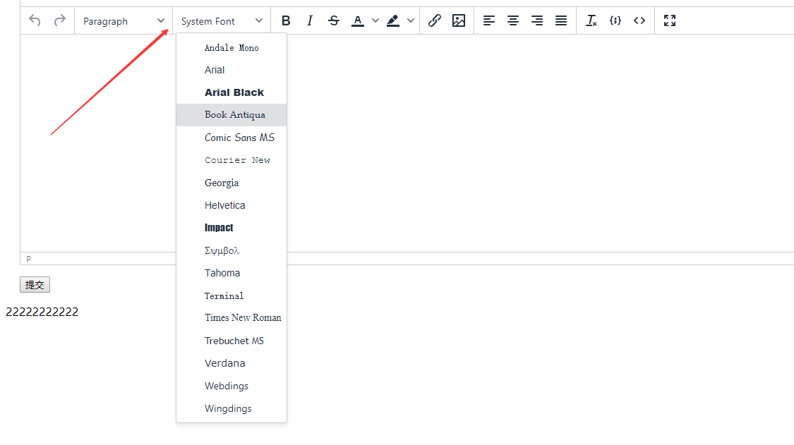 System fonts are too high · Issue #5030 · tinymce/tinymce · GitHub