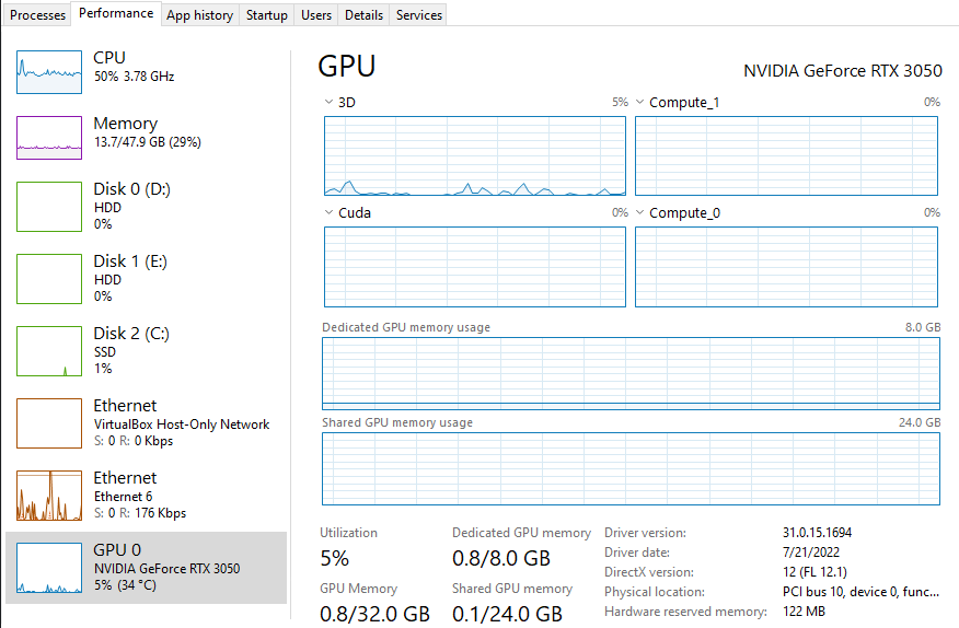 super slow and gpu at 0% · Issue #226 · carson-katri/dream-textures ...