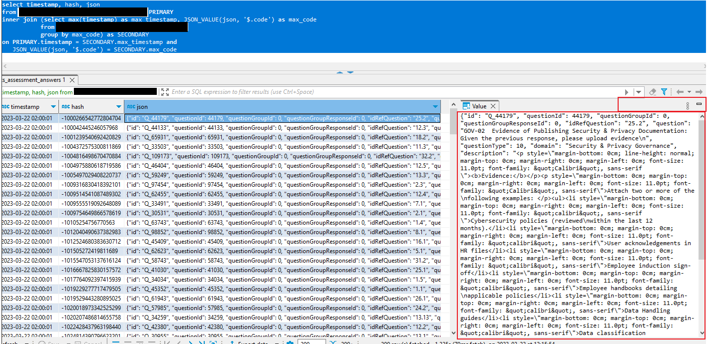Content Viewer Settings no longer showing when running more complex SQL ...