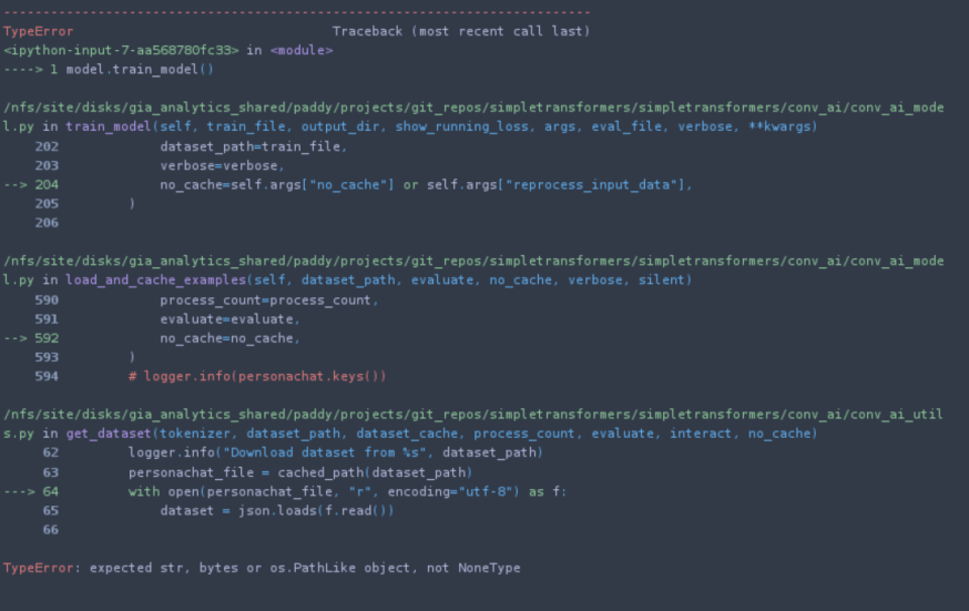 Typeerror expected str bytes or os pathlike object not nonetype