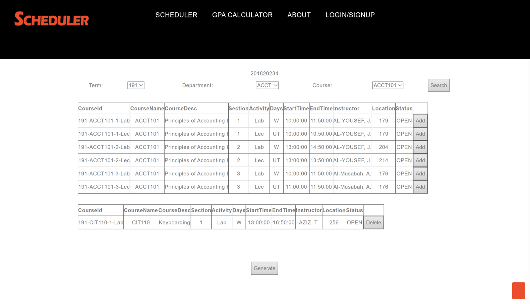 GitHub - al7mmad/Scheduling-of-Courses: A scheduler is a tool for a ...