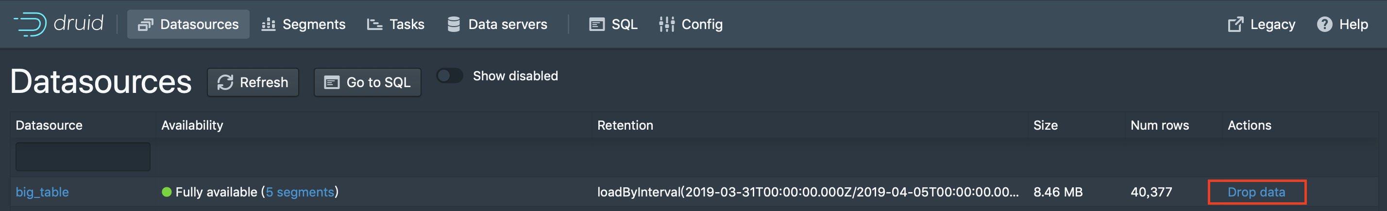 Druid Web console button sometime not available · Issue #7548 · apache ...