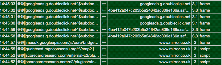 Changes suggestions to the logger · Issue #2021 · dhowe/AdNauseam · GitHub