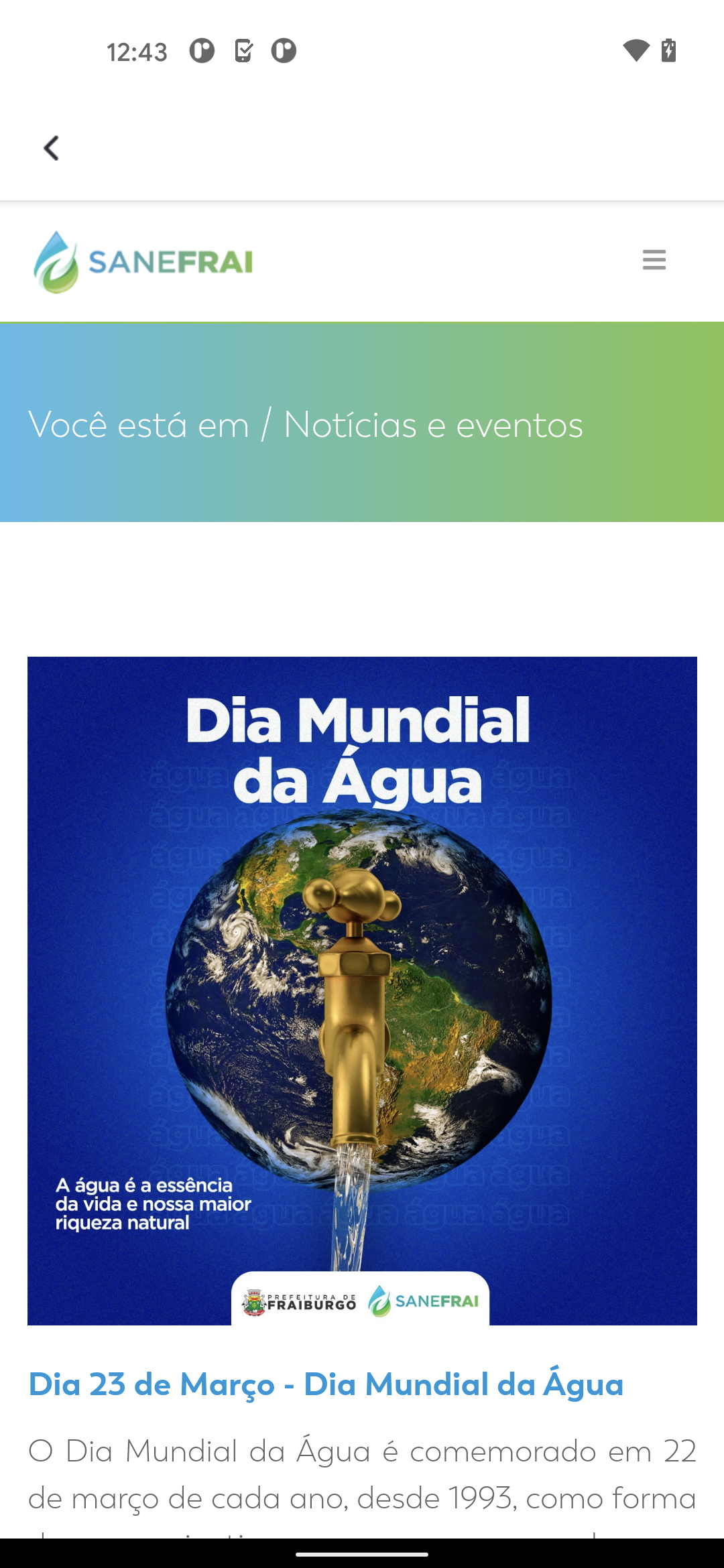 Portal de notícias