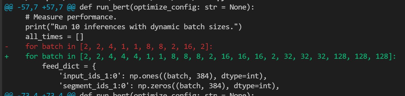 [Example][BERT] No performance improvement on V100 comparing with XLA ...