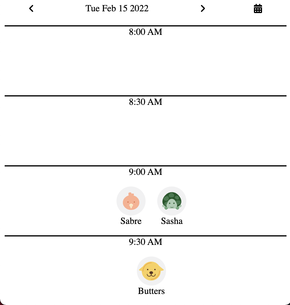 GitHub - xa1d3n/petScheduler: pet appointments scheduling React app ...