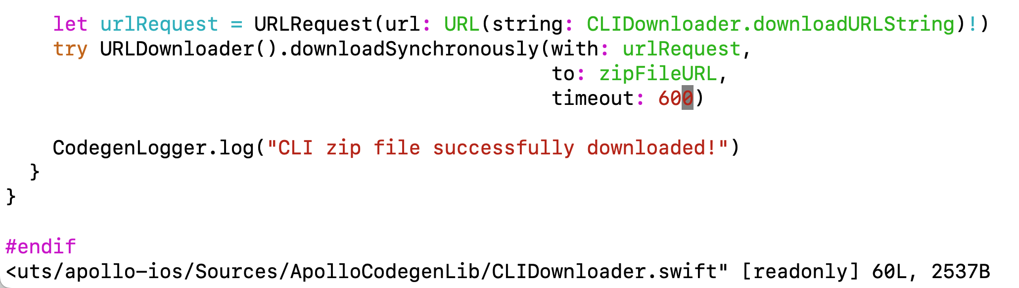 set the timeout of the ApolloCodegenLib · Issue #1456 · apollographql ...