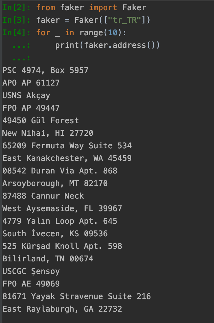 Turkish addresses don't seem to be turkish. · Issue 1191 · joke2k