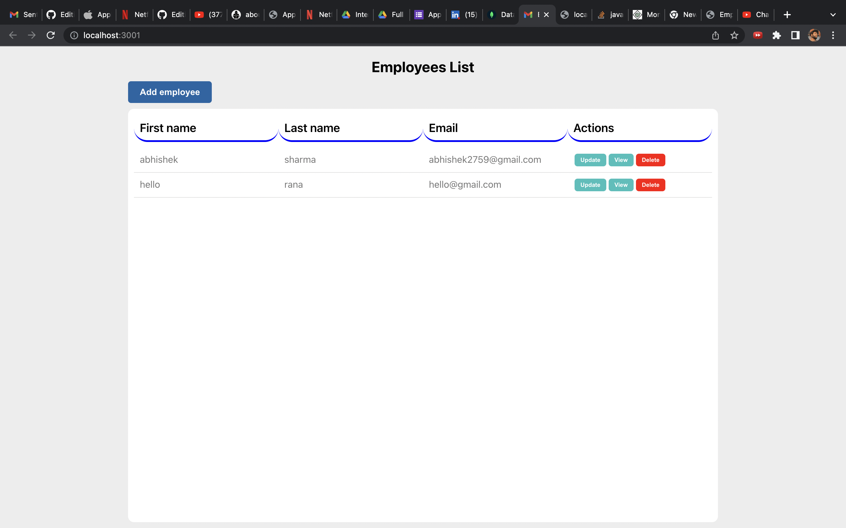 GitHub - abhishekgarfield/Employee