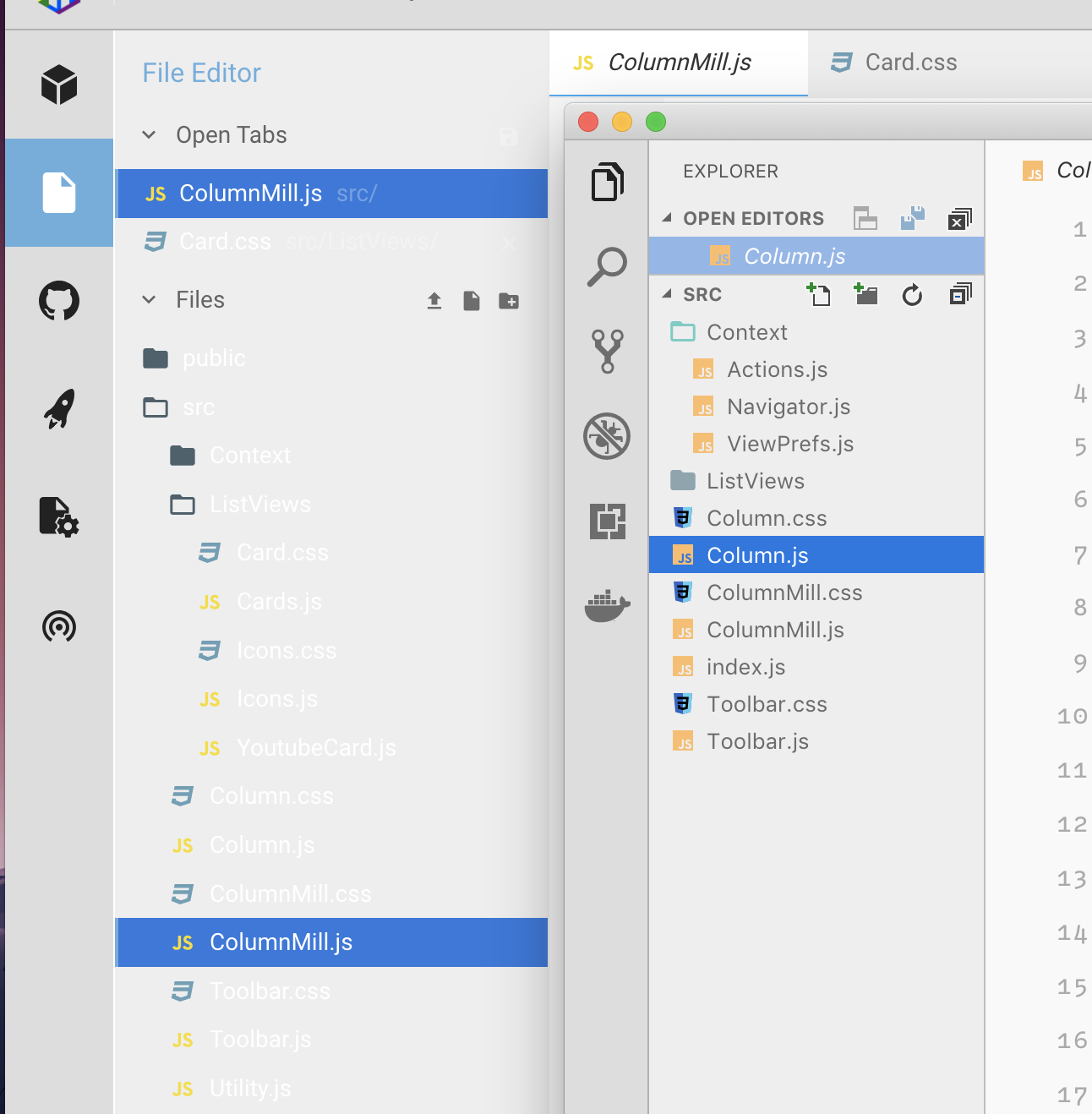 [Themes] Sidebar foreground uses incorrect colour · Issue #977 ...