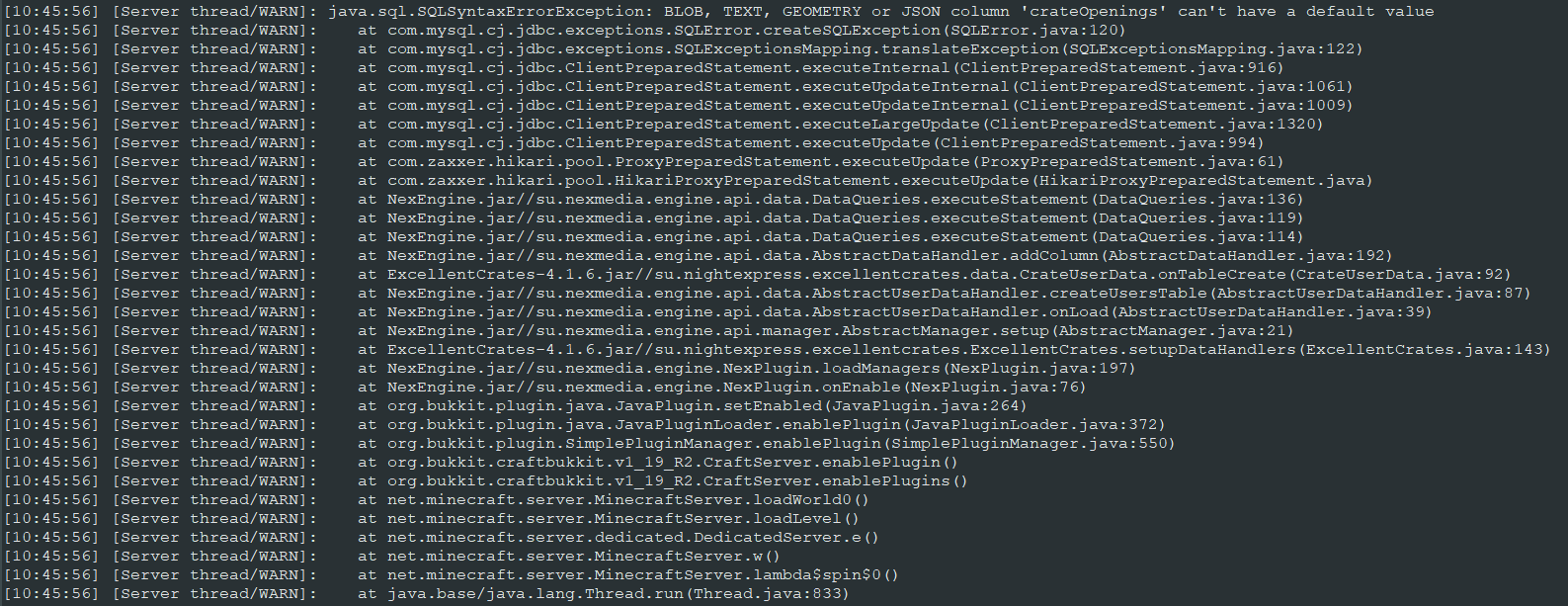 Plugin breaks on v4.1.6 · Issue #79 · nulli0n/ExcellentCrates-spigot ...