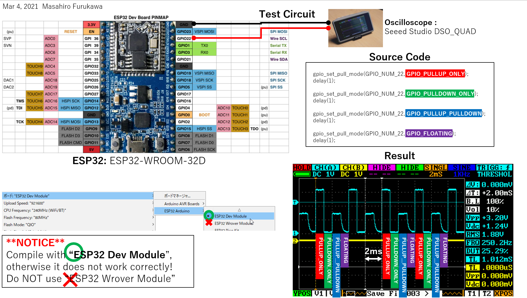 GitHub - maeda-lab/ESP32_PullUpTest
