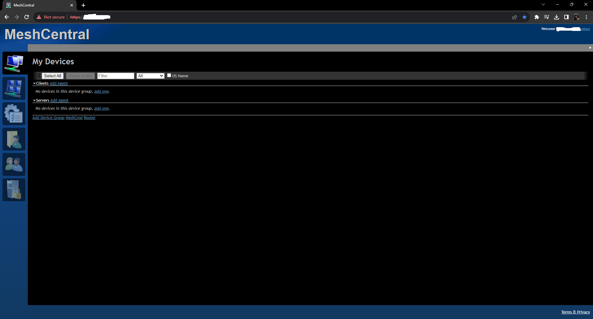 Agent doesn't connect to server · Issue #5345 · Ylianst/MeshCentral ...
