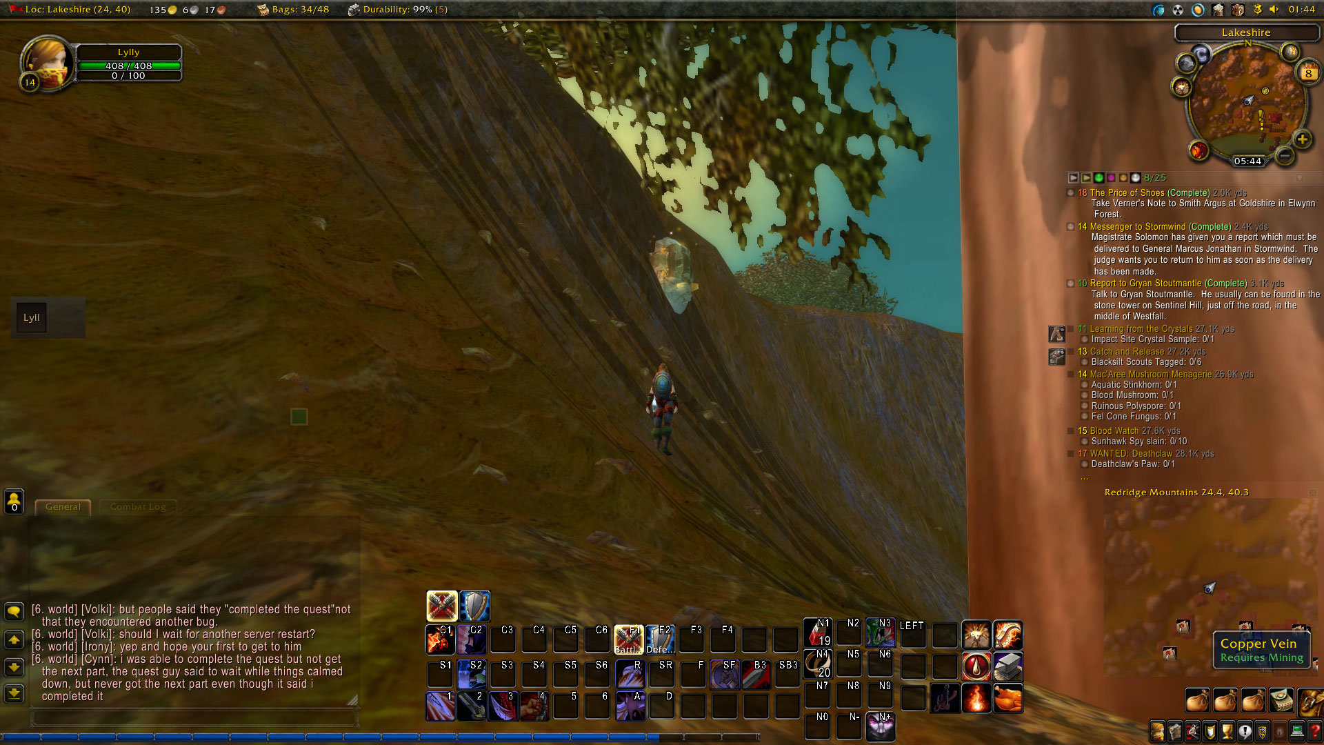 Redridge Mountains - Inaccessible Copper Vein · Issue #6270 ...