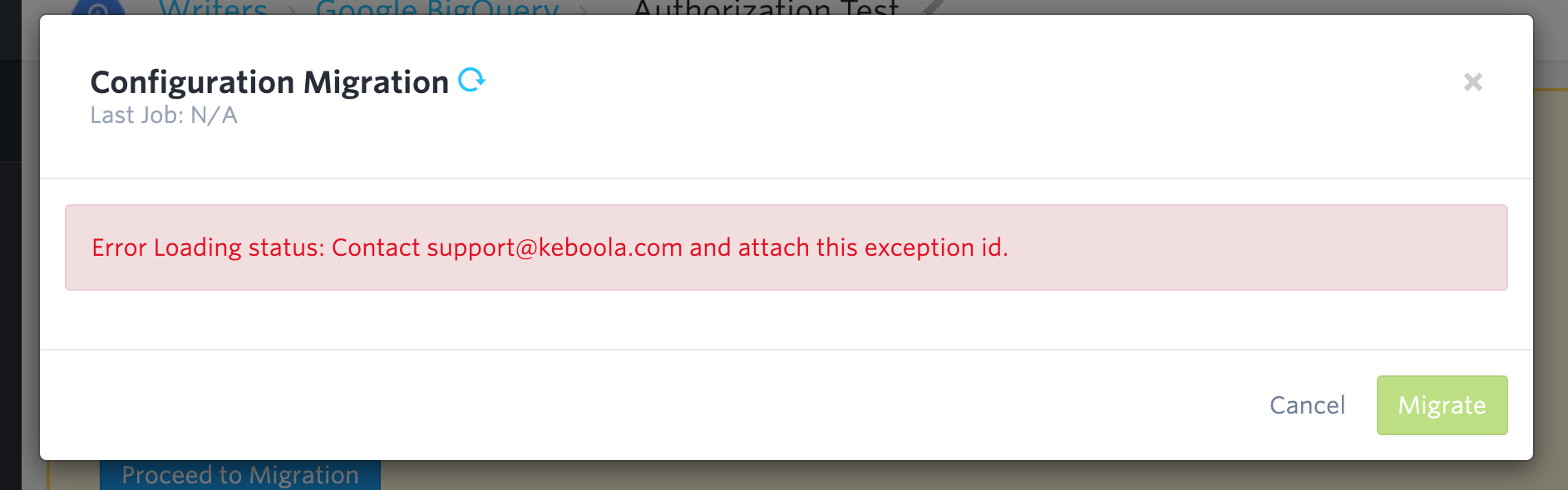 Migration Tool Error · Issue #70 · keboola/config-migration-tool · GitHub