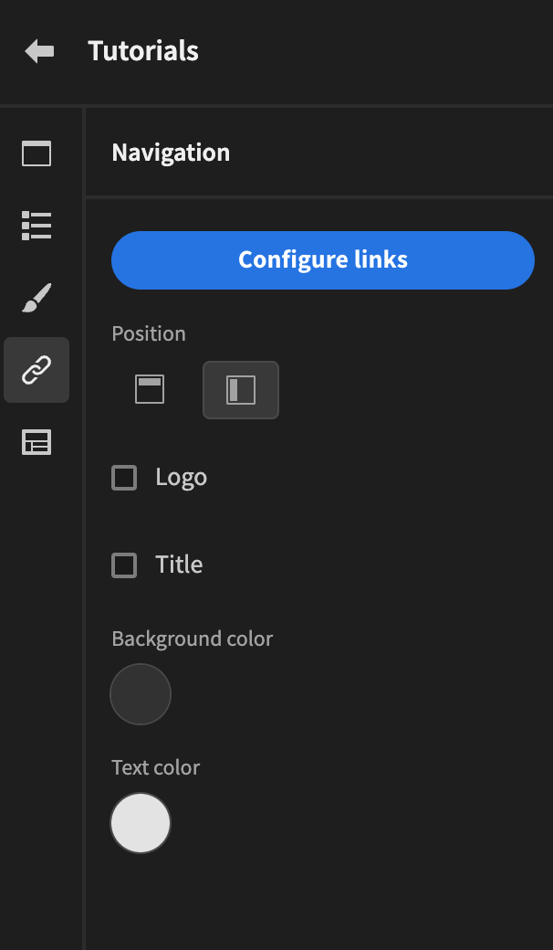 Re-add no navigation option · Issue #6607 · Budibase/budibase · GitHub